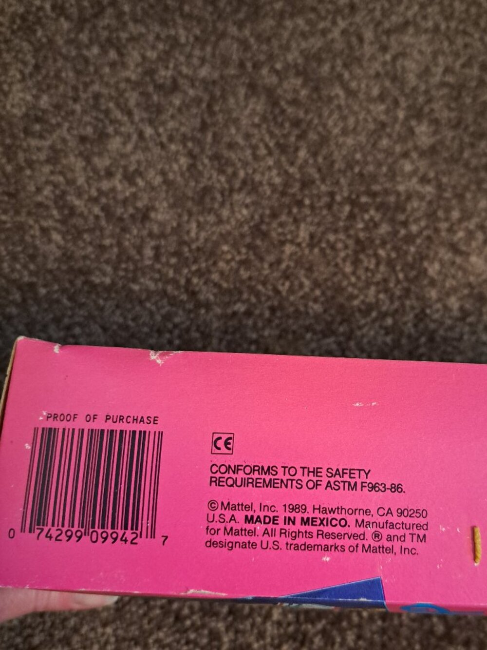 NIB Vintage 1989 Mattel My First Barbie Prettiest Princess Ever. - Picture 8 of 8